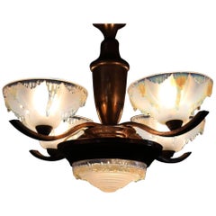 French Deco Ezan Chandelier