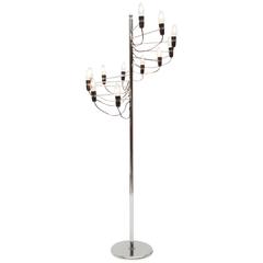 Gino Sarfatti Flos Spiralling Floor Lamp