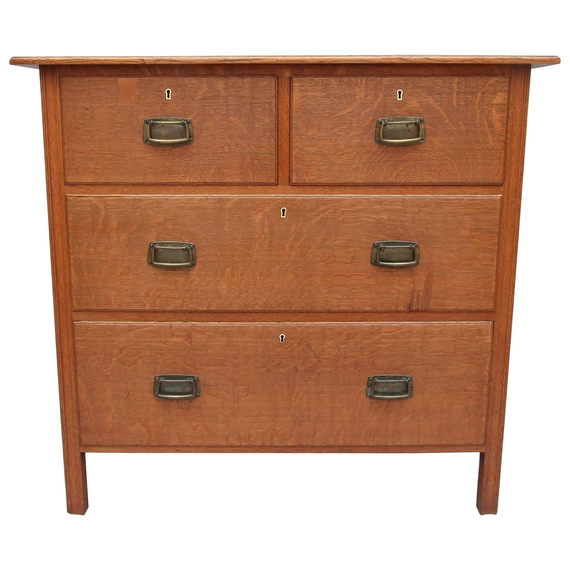 HEALS Oak Chest of Drawers