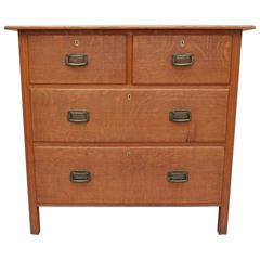 HEALS Oak Chest of Drawers