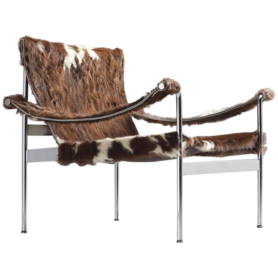 Hans Könecke German Cow Sling Lounge Chair