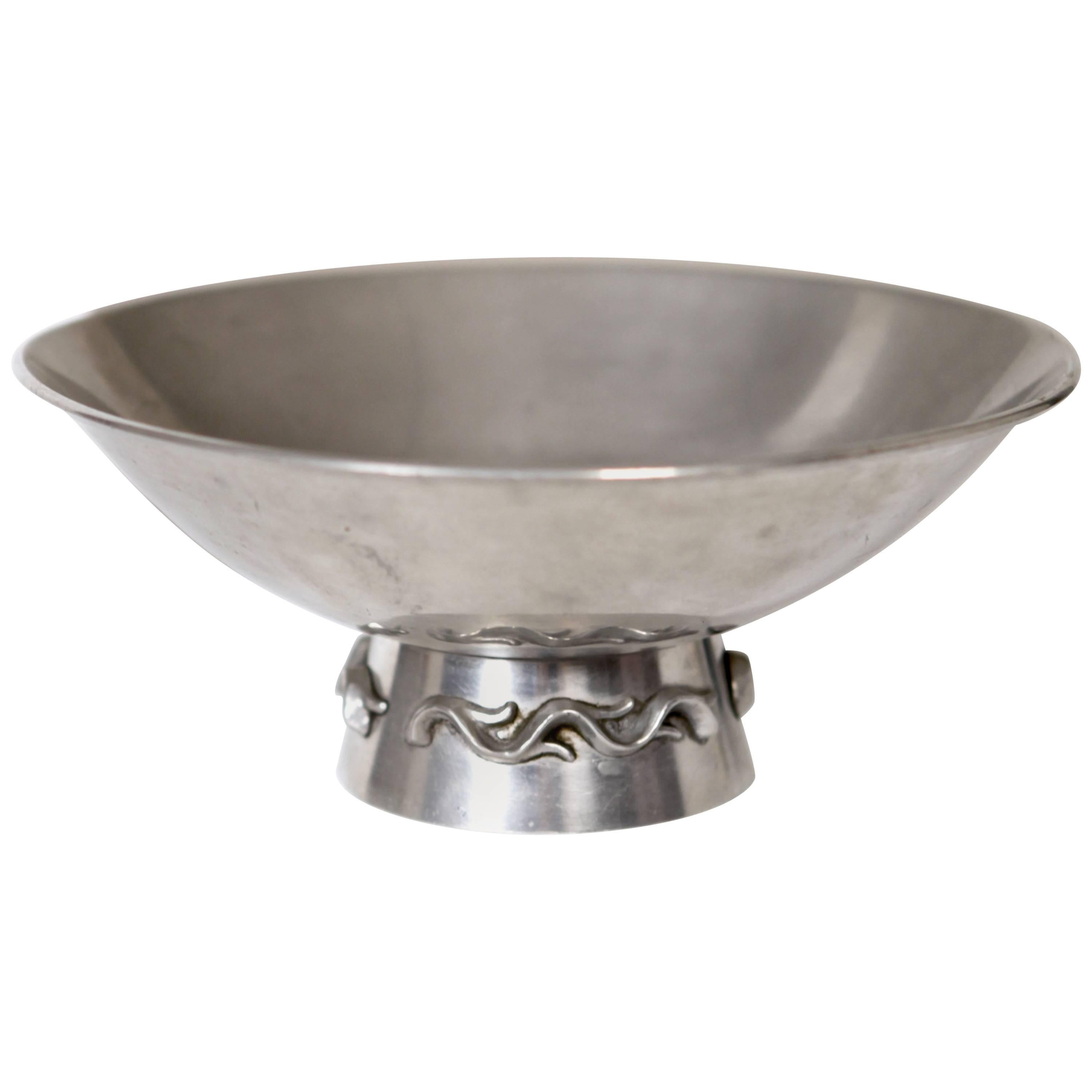 Paavo Tynell, Pewter Bowl, 1940s
