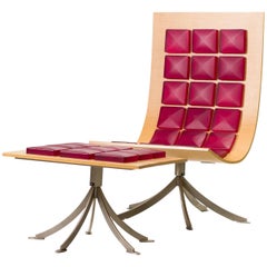 Voyager Lounge Chair and Footstool by Gaby Fois Dorell 12