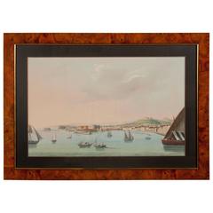 Italian Neapolitan Gouache Views 2