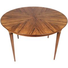 Svante Skogh, Cortina Extending Rosewood Table, 1960s