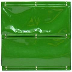 Otto Zapf Green Softline Plastic Shelf, Germany, 1971