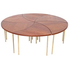 Rare 'Pinwheel' Table by Peter Hvidt