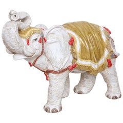 Vintage Italian Ceramic Elephant 8