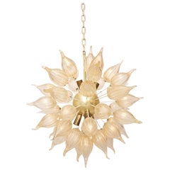 Vintage Murano Glass "Flame" Sputnik Chandelier 7
