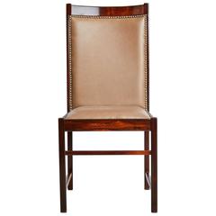 Celina Moveis Brazilian Rosewood Dining or Side Chair, circa 1960