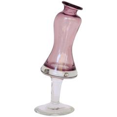 Unique Asymmetrical Studio Glass Vase by Christinenhuette/Schott Zwiesel 11