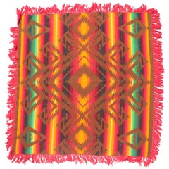 Pendleton Cayuse Rare Indian Trade Blanket, 1909