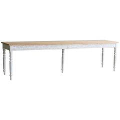 Antique Drapery Table