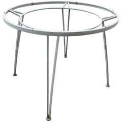 Modernist Wrought Iron Patio Garden Table 7