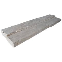 St. Barts Bleached Reclaimed Teak Wood Steps 10