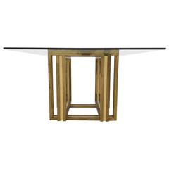 Nucci Valsecchi Table with Glass Top