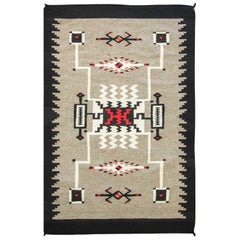 Two Grey Hills Navajo Rug