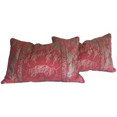 Pair of Rectangular Fortuny Cushions 8