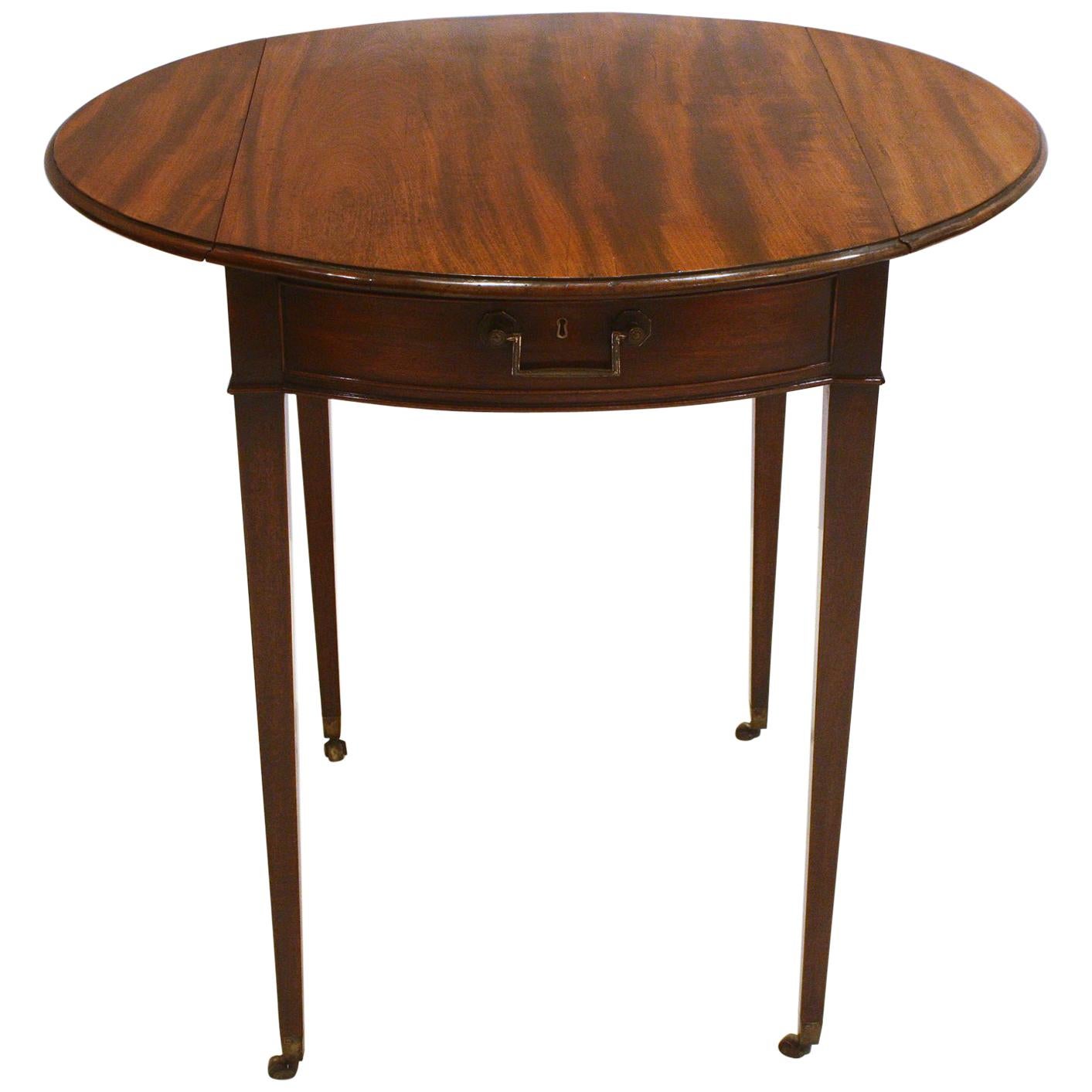 Georgian Pembroke Table / Oval Top