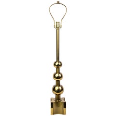 Mid-Century Modernist Brass Lamp by Stiffel