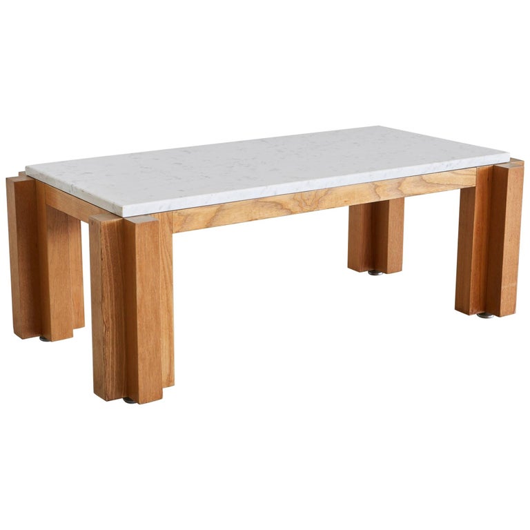 French Marble Coffee Table at 1stDibs