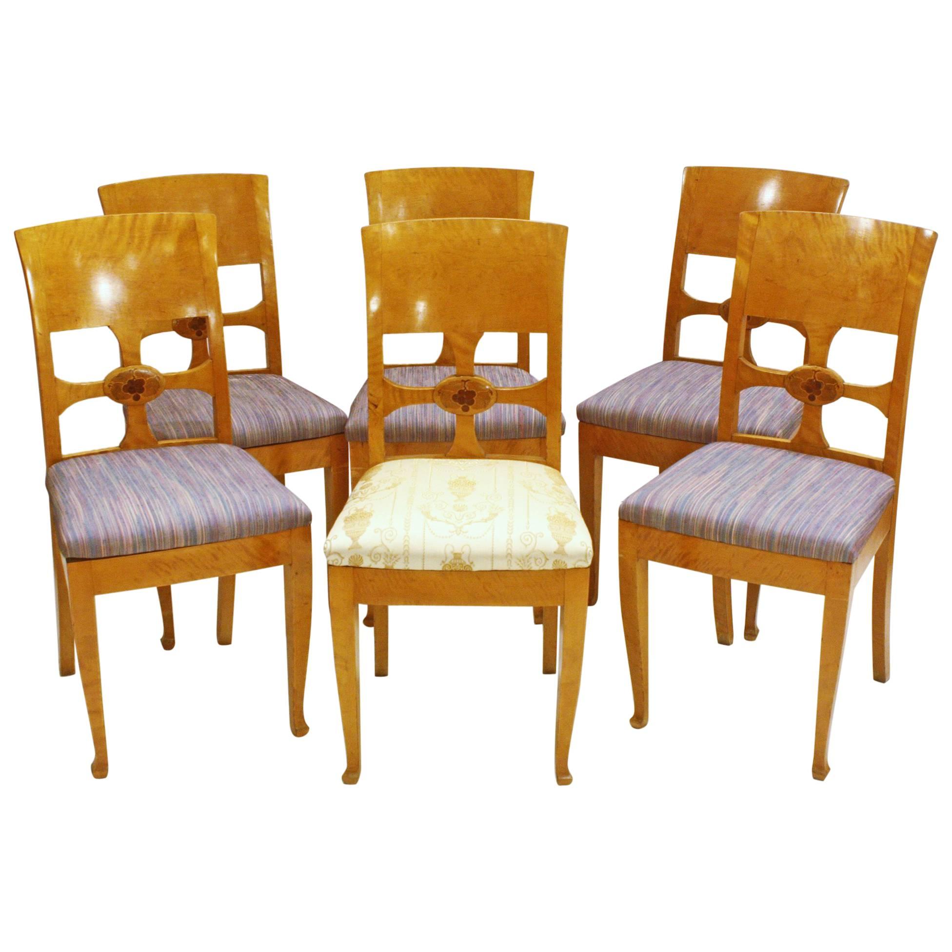 Set of Six Chairs by Anton Kjaer, Copenhagen