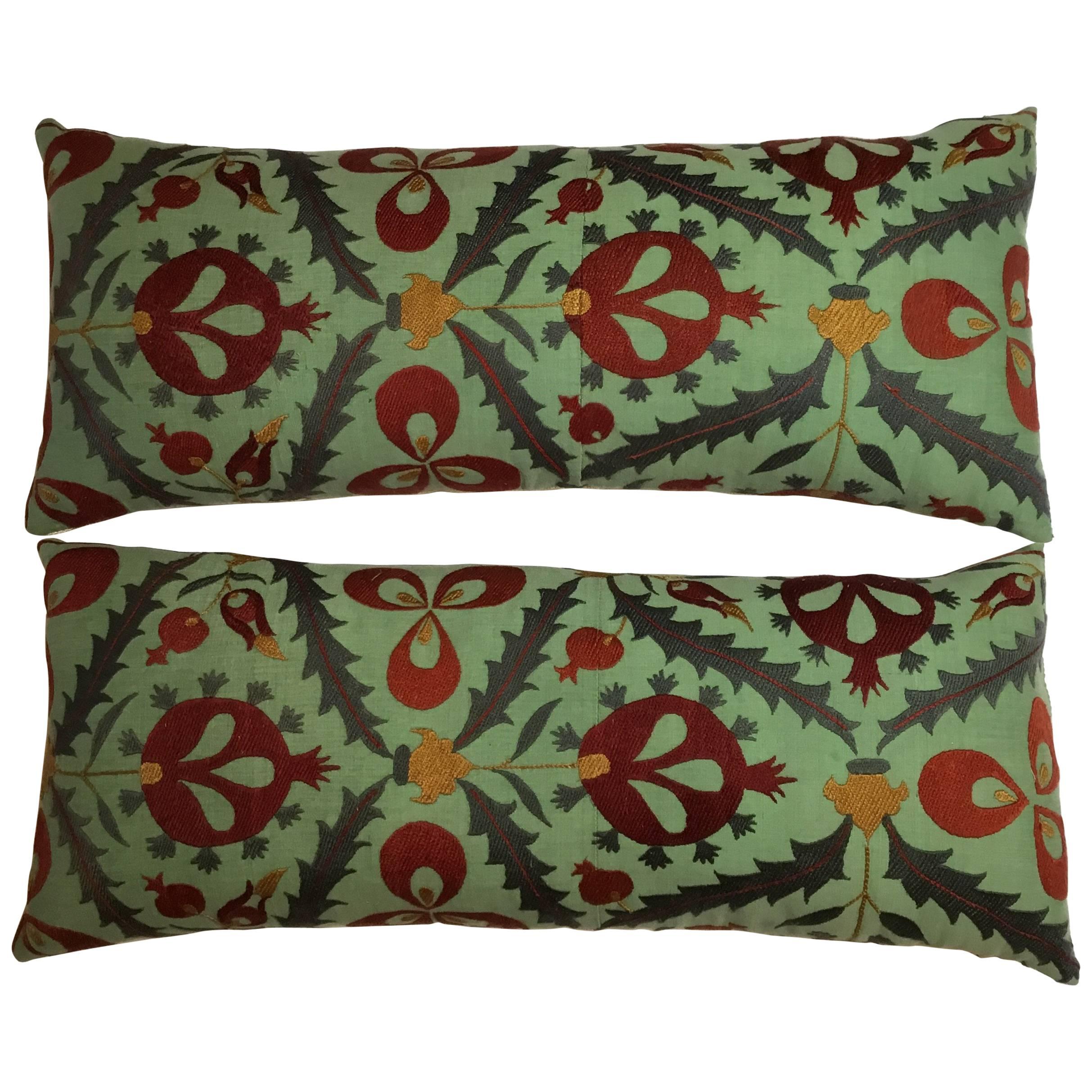 Pair of Hand Embroidery Suzani Pillows