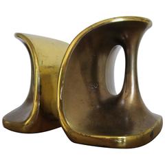 Pair of Brass Bookends by Ben Seibel, 1950s