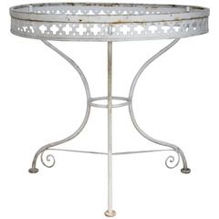 High Style Wrought Iron Table 10