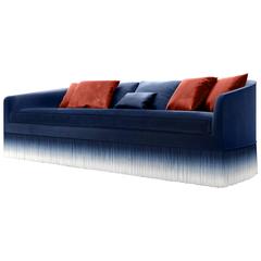 Moooi Amami Sofa by Lorenza Bozzoli in Blue, Light Grey or Dark Grey