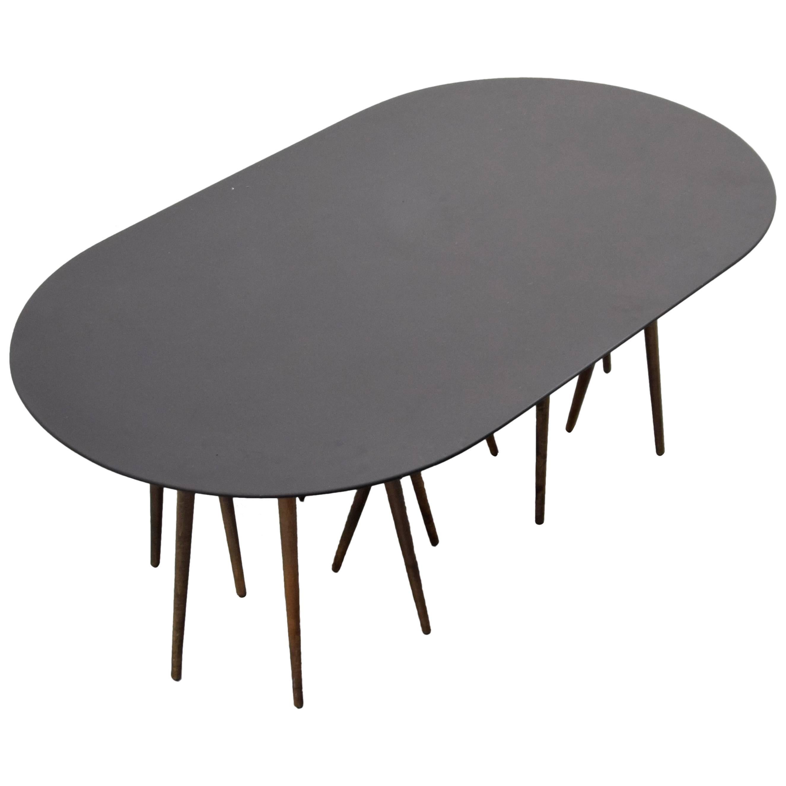 Lawrence Laske "Toothpick Cactus" Coffee Table, Stone Top