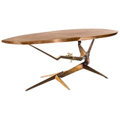 Brazier Jones 2010 , Bronze and Gold Atol Coffee Table