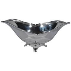 Antique Tiffany Sterling Silver Bowl with Reeding 8