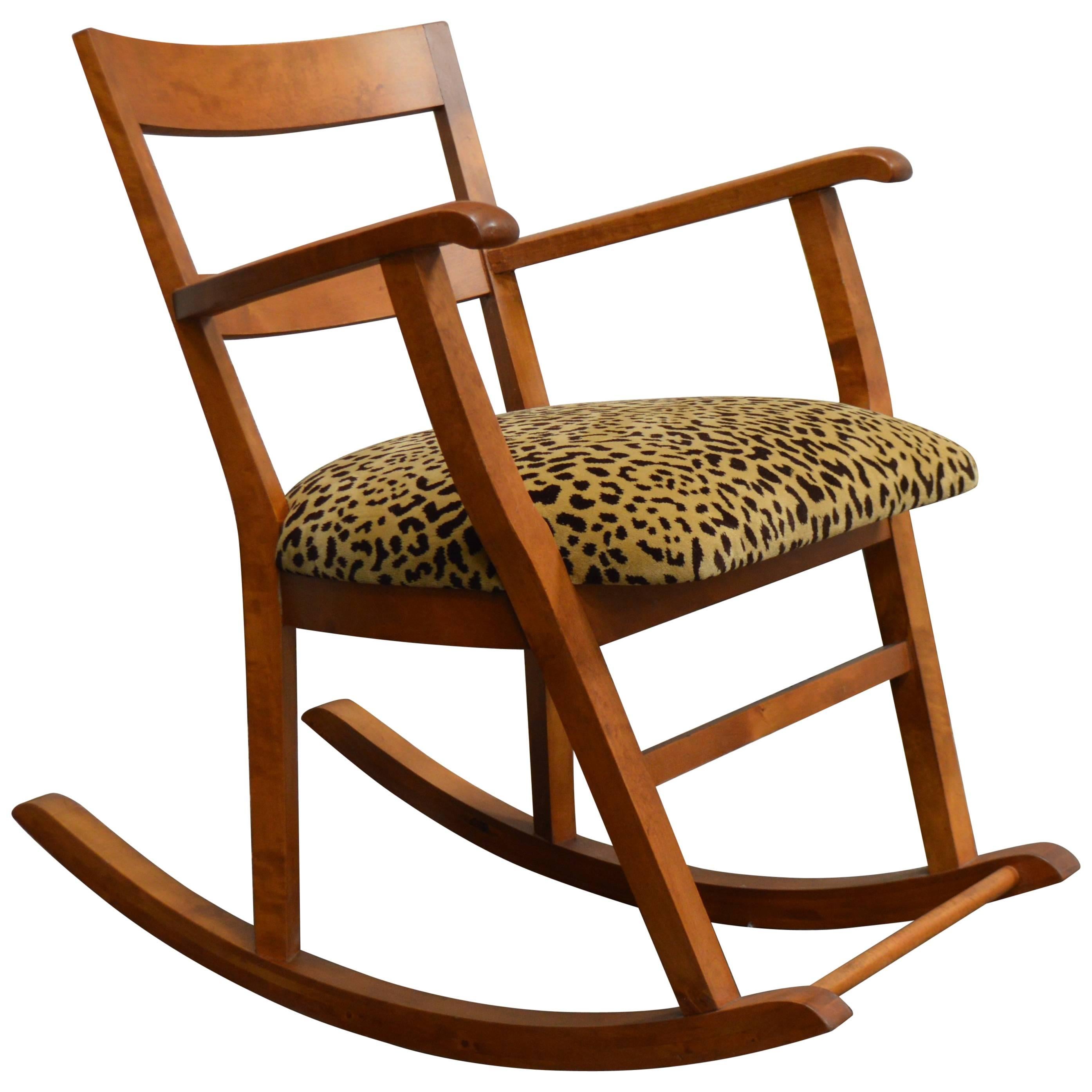 Swedish Art Moderne Rocking Chair