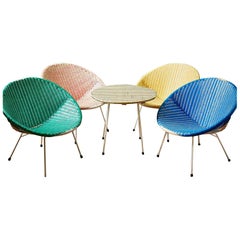 Mid Century Patio Set