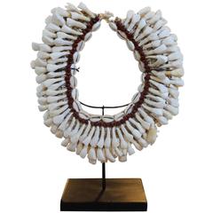 Tribal Necklace on Iron Stand