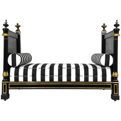 Antique 19th Century Empire-Style Daybed