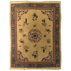 Antique Peking China Rug Antique Peking China Rug