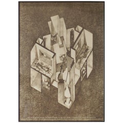 Gaetano Pesce Italie, le nouveau paysage domestique, affiche du MoMA, NY