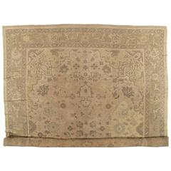 Antique Oushak Carpet 6