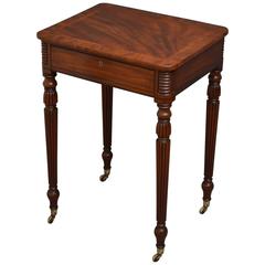 Regency Mahogany Occasional Table 6