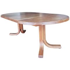 Table T 40 D of Pierre Chapo of 1970 in French Elm