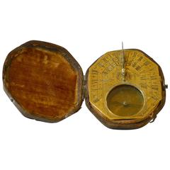 Octagonal Horizontal Sundial, 18th Century 9