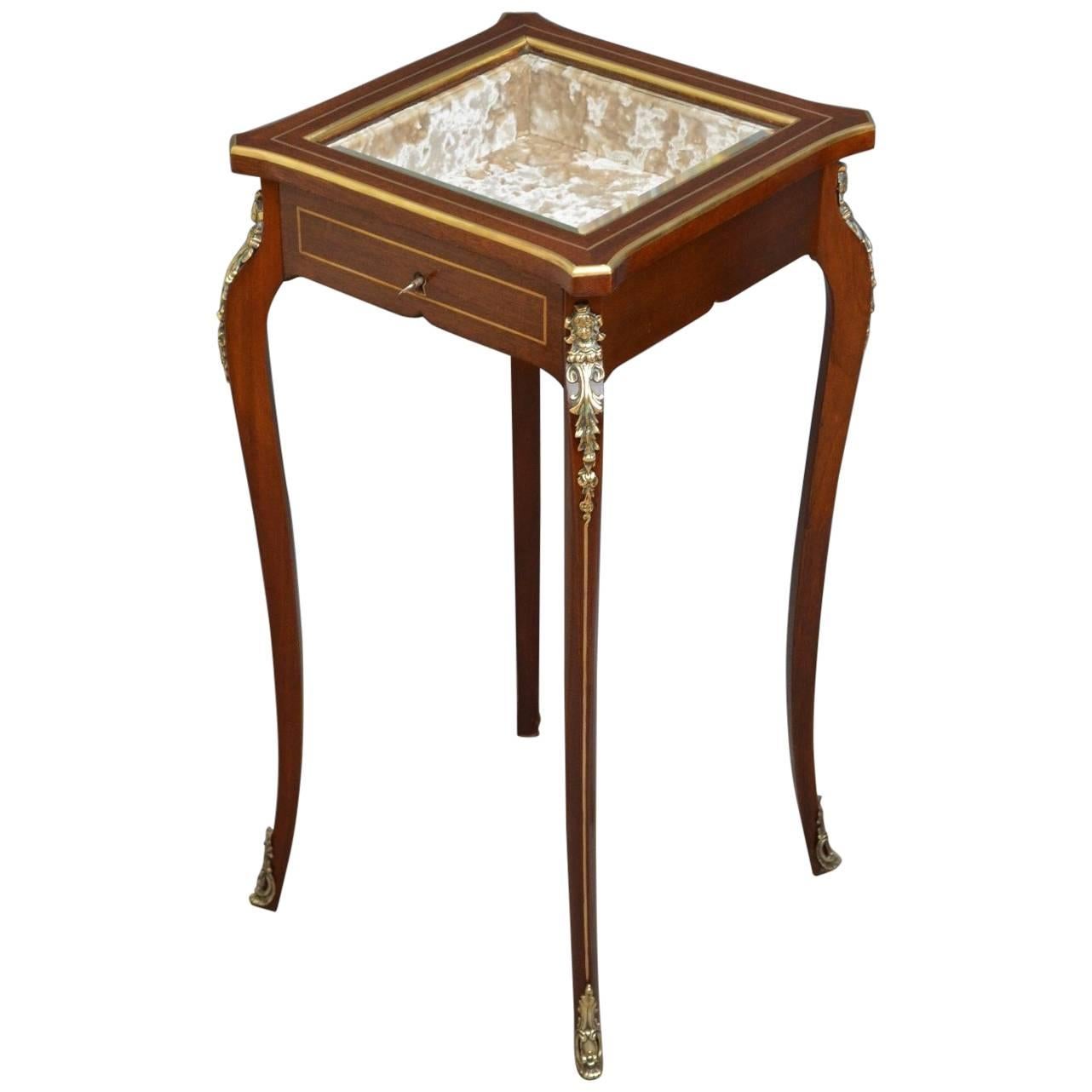 French Rosewood Bijouterie Table