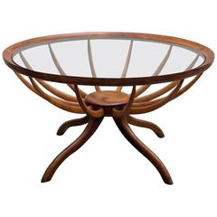 Vintage Aranha Coffee Table by Giuseppe Scapinelli