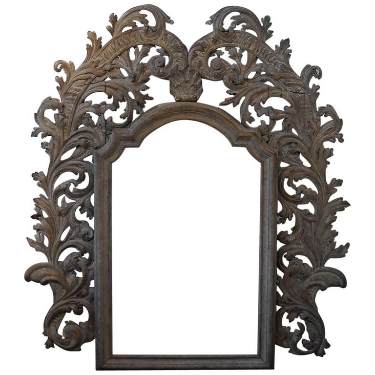 Monumental Carved Baroque Frame For Sale at 1stDibs