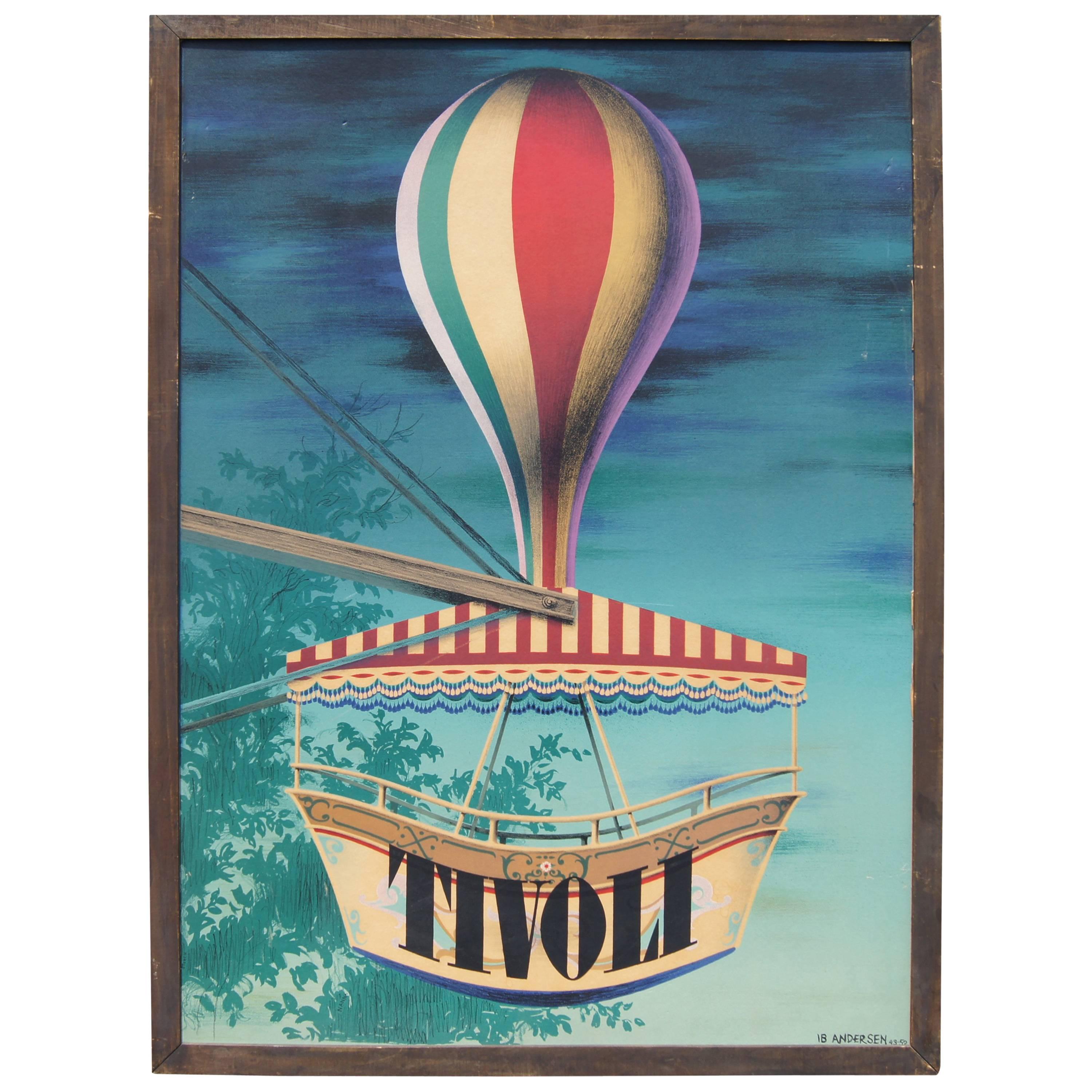 Ib Andersen, Tivoli, Silkscreen Poster
