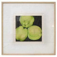 Donald Sultan Print 'Quince' Signed and Numbered 36/100, September 7, 1988