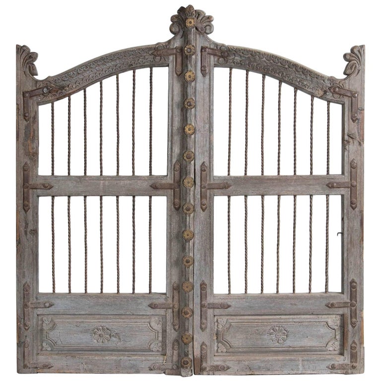 Teak Garden Gate For Sale at 1stdibs