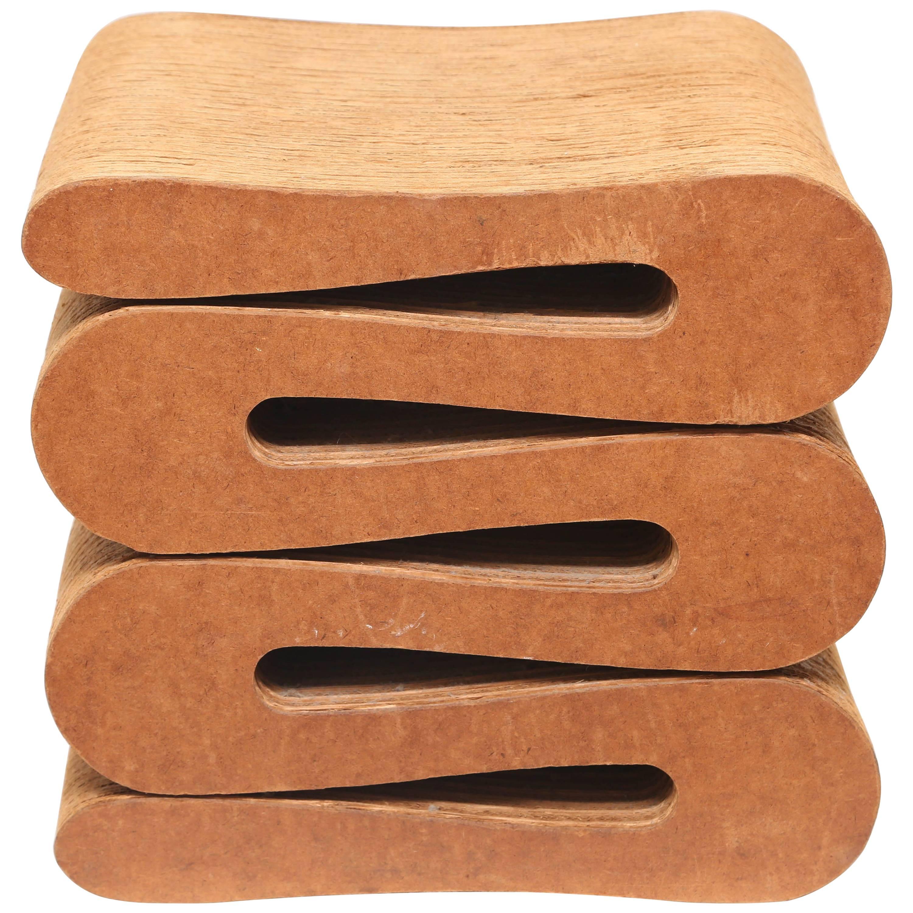 Vintage Frank Gehry "Wiggle Stool"